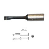 Расточной резец для КРС 1.2х6х40 мм ВК6М для глухих отверстий тип 1 исп. 2 цельный ГОСТ 18063-72