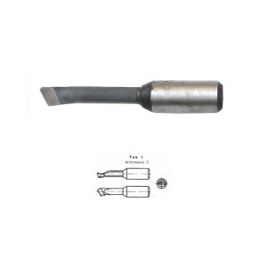 Расточной резец для КРС 7.5х12х40 мм ВК6 для сквозных отверстий тип 1 исп. 2 цельный ГОСТ 18063-72