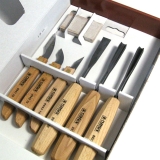 Набор Narex Standart из 3-х ножей 3-х резцов и бруска