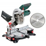 Торцовочная пила Metabo KS 216 M Lasercut Set (два диска в комплекте)